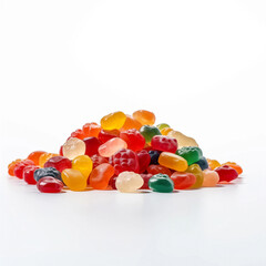 Pile de bonbons gélifiés