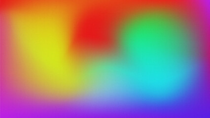 Abstract Gradient Colorful Background with Smooth Blending Effect