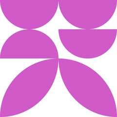 Geometric Purple Pattern Design Background