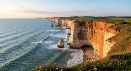 cliffs of moher at sunset