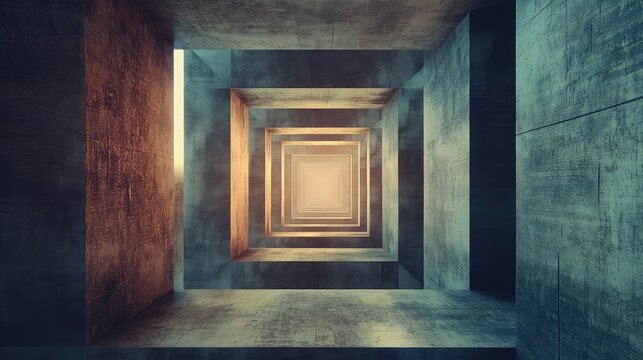 loop looping 3D cube