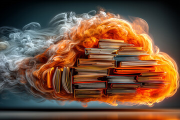 Data storage and management on cloud technology.