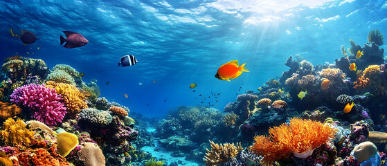 Great Barrier Reef teeming with life