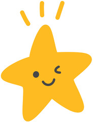 별 스티커 