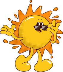School Sun Mascot