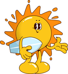 Vintage Sun Character