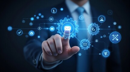 Email marketing automation strategy for business growth and digital communication plan now