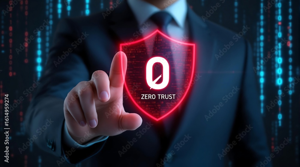 Poster understanding zero trust security model principles and implementation for business it
