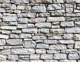 Obraz premium Light gray stone wall texture