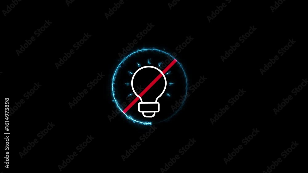 Poster no bright light animation. preventing insomnia problem animated icon. creating cozy atmosphere. perf
