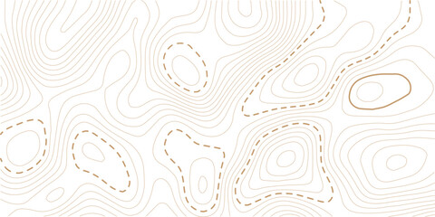 Topographic map lines background. Abstract vector illustration.