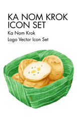 Ka nam krok logo vector Icon set