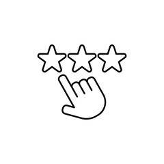 Icon a rate, isolated against a clean background.
