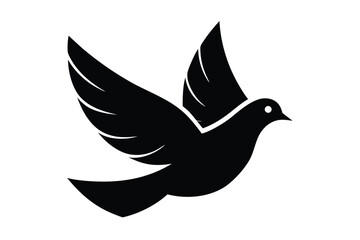 dove peace icon vector icon illustration