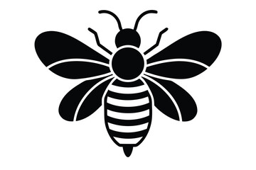 bee buzz icon vector icon illustration