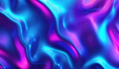Fototapeta premium Abstract, vibrant liquid, flowing colors