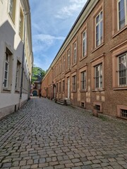 narrow street in the old town