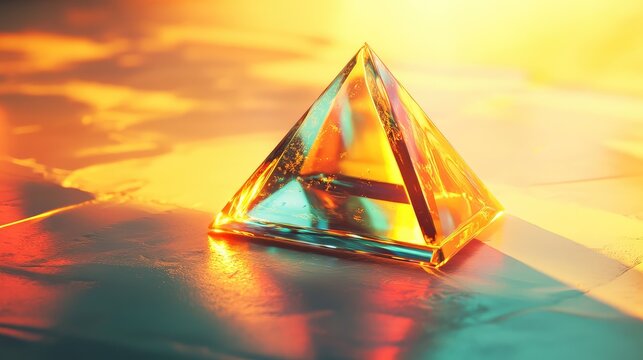 glass elevating prism