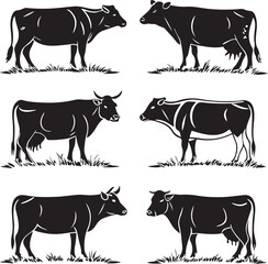 COW SVG, FARM Animals Svg, Farm Animal Svg cut files for Cricut, Cow Cut files for Cricut