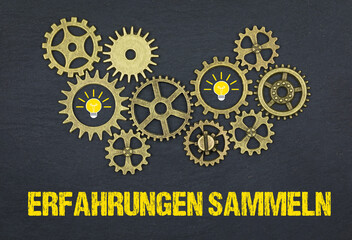 Erfahrungen sammeln	

