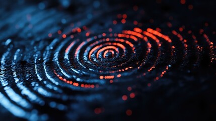 security rotating fingerprint