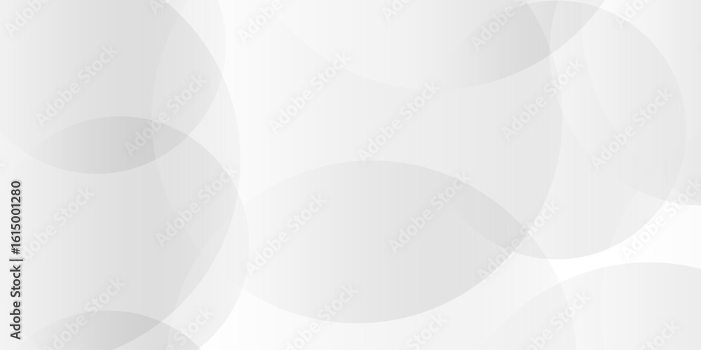 Poster luxury elegant white and grey background with circle. modern abstract light silver background vector