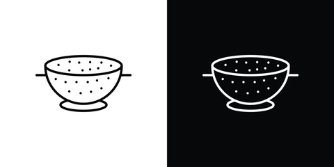 Strainer icon vector illustration - high quality black style vector icons