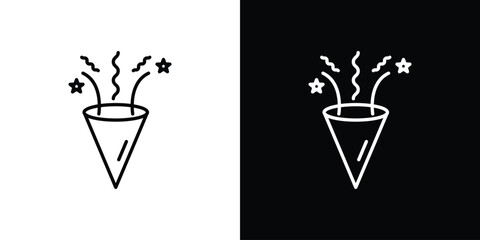 Congratulations icon vector illustration - high quality black style vector icons