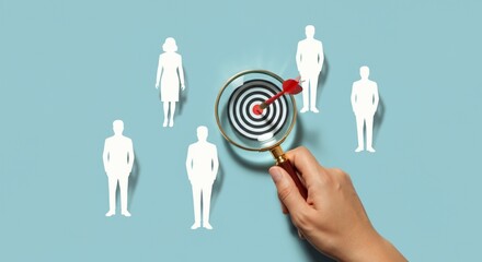 Target Audience Identification Concept – Precision Marketing Strategy Image.