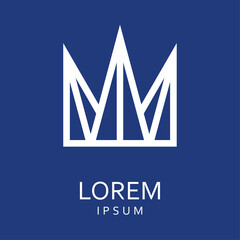 Lorem ipsum logo vector icon illustration, lorem ipsum logo template