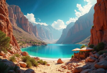 vibrant colorful travel itinerary showcasing inspiring destinations perfect adventurers explorers, exploration, landscape, culture, nature, sunset, beach