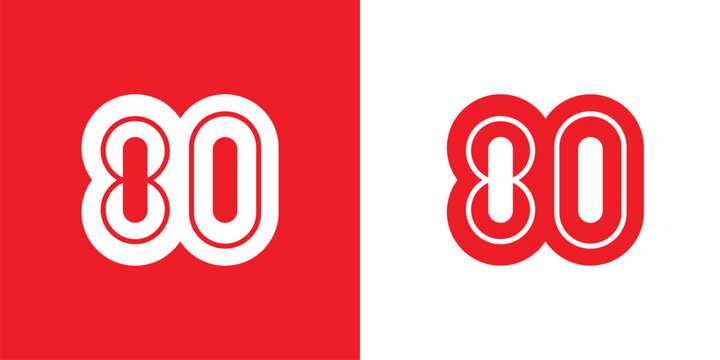 logo for the 80th anniversary of the republic of Indonesia is suitable for the celebration