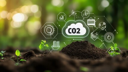 Sustainable CO2 emissions and environmental conservation through renewable energy green technology and ecological initiatives for a better future