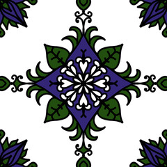 abstract floral ornament