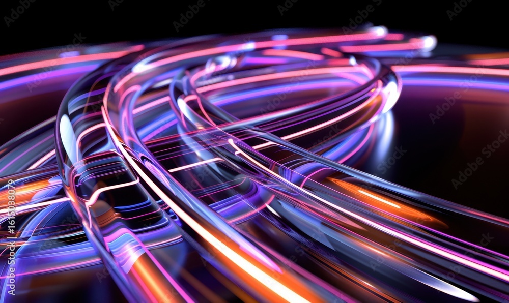 Poster abstract data streams interweave for modern technology network communication
