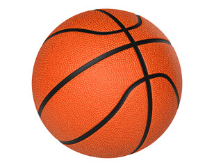 Modern basketball with textured surface