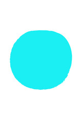 Blue round circle icon pattern