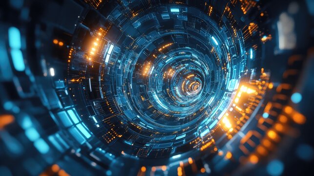 superposition spiraling quantum processor