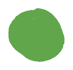 A dark green circular brush stroke with an earthy tone and grunge texture. Great for organic branding, eco-friendly labels, and nature designs.