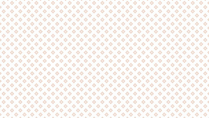 A delicate pattern of small floral shapes arranged in a grid on a white background surface area
