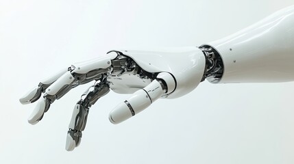 Futuristic robotic arm