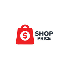 Shop Price Logo Simple Modern