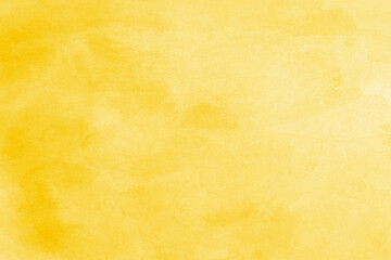 Hand painted yellow watercolor background.