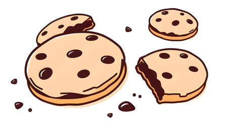 cookies and chocolate