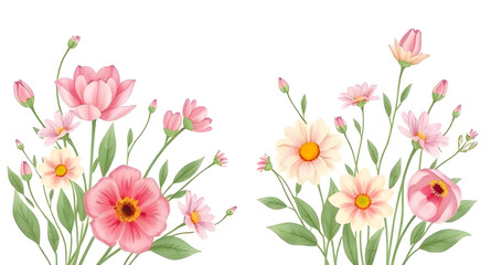 Floral background, Flower background, Botanical background, Floral pattern, Flower pattern, Floral design, Flower design, Floral wallpaper, Botanical wallpaper, Flower wallpaper, Vintage floral backgr