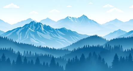 Early morning mountains, Sunrise valley view, Alpine sunrise, Sunlight mountain range, Sunrise over forest mountains, Pink sky mountains, Glowing sunrise hills, Mountain silhouette sunrise, Sunrise ri