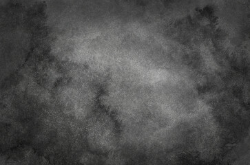 Gray abstract background in watercolor