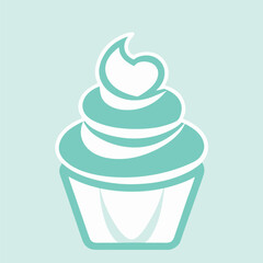 design logo vector icon illustration  cake