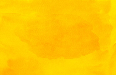 Abstract light yellow watercolor for background.