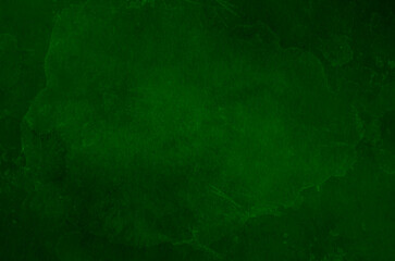 Hand painted green watercolor background.